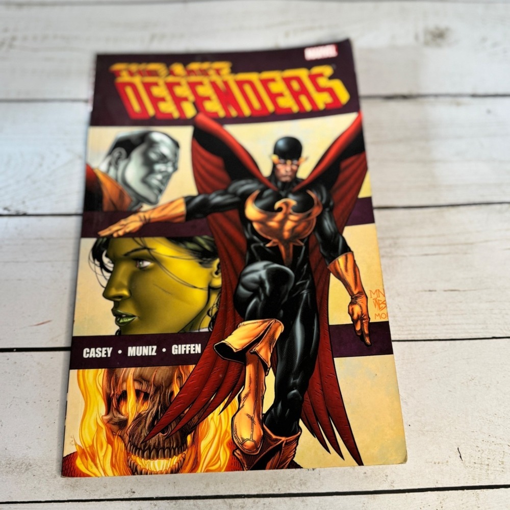 The Last Defenders Marvel‎ Comics TPB Graphic Novel Joe Casey Jim Muniz 2009